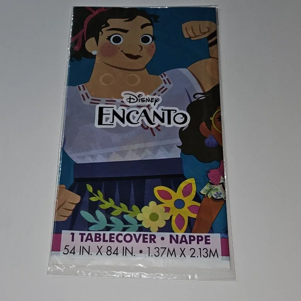 NEW Encanto Birthday Party Supplies Lot Disney Table Cover 2 Napkins 3 Plates